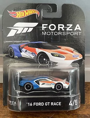 Buy Hot Wheels ‘16 Ford GT Race Forza Motorsport Car Culture Die-cast • 24£