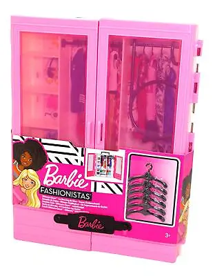Buy Barbie - Ultimate Wardrobe With 6 Ironers (GBK11) - New & Original Packaging • 21.07£