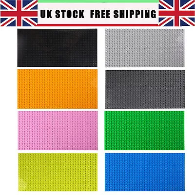 Buy Baseplate Base Plates Building Blocks 16 X 32 Dots Compatible For LEGO Boards • 4.89£
