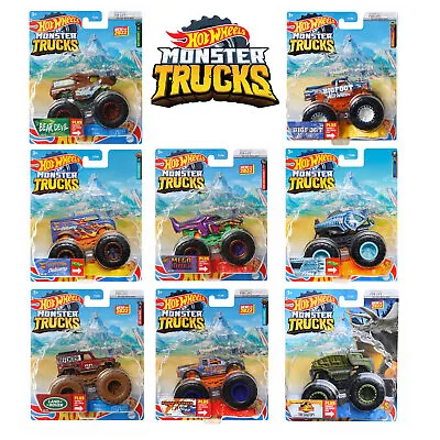 Buy Choose Your Hot Wheels Monster Truck 1:64 Collection - Wide Variety Available! • 8.99£