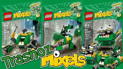 Buy Lego MIXELS Series 9 Trashoz - Gobbol Sweepz Compax New SEALED 41572 41573 41574 • 119.95£