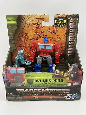 Buy Transformers Rise Of The Beasts Optimus Prime And Chainclaw Beast Alliance NEW • 14.99£