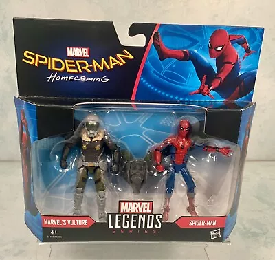 Buy Marvel Legends Spider-Man Homecoming Marvel's Vulture & Spider-Man Figures • 47.99£