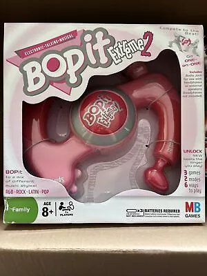 Buy Hasbro Pink Bop It Extreme 2 Electronic Handheld Game- 2002 Boxed Unopened! • 30£