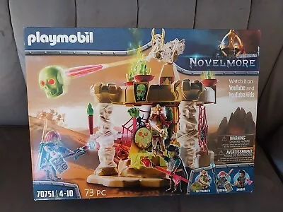 Buy NEW Sealed Playmobil Novelmore Temple Of The Skeleton Army 70751 • 17.99£