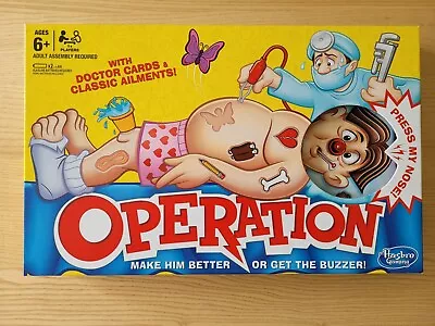 Buy Hasbro Operation Game, Electronic Board Game- Complete, Ages 6+ • 4.99£