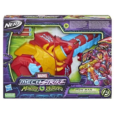 Buy NERF Marvel Avengers Mech Strike Monster Hunters Iron Man Monster Blast Blade • 15.99£