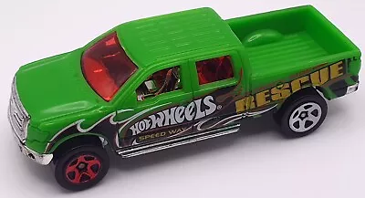Buy Hot Wheels FORD F-150 Rescue Speedway Green Toy Car 2008 • 1.99£