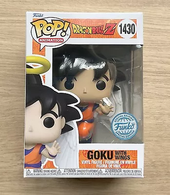 Buy Funko Pop Dragon Ball Z Goku With Wings #1430 + Free Protector • 29.99£