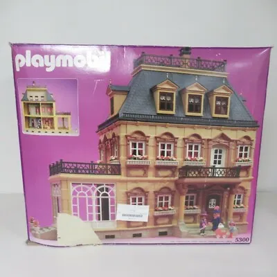 Buy Playmobil 5300 Victorian Mansion Boxed Set Childrens Doll House Kids Vintage Toy • 202.49£