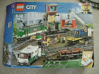 Buy LEGO CITY - Set 60198 - Cargo Train Set - Complete With Electric Motor • 130£