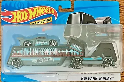 Buy Hot Wheels 2019 Super Rigs HW Park 'N Play W/vehicle Included #GBF14 1:64 Scale • 10.58£