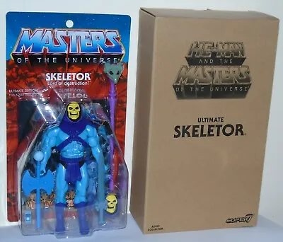 Buy Masters Of The Universe Ultimate Skeletor Figure Super7 Motu With Comic New • 149.99£