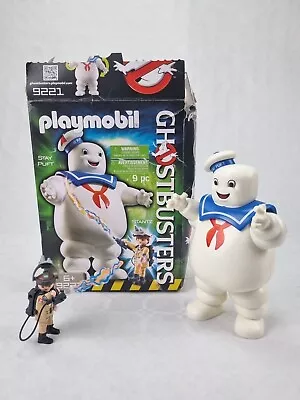 Buy PLAYMOBIL GHOSTBUSTERS 9221 Stay Puft Marshmallow Man And Stanz Complete Inc Box • 12.99£