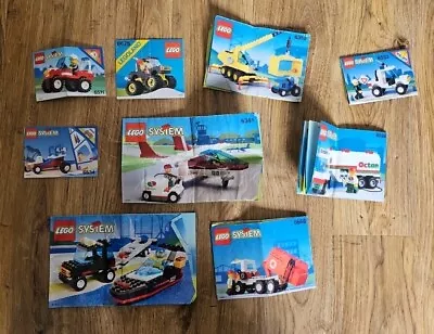 Buy Lego Instruction Manual Bundle Lego System • 1.99£