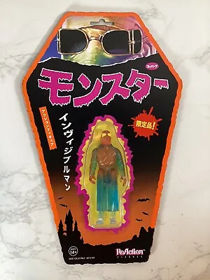 Buy Super 7 Reaction Figure Japanese Invisible Man New On Card • 9.99£