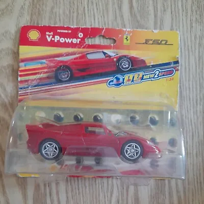 Buy Shell V-Power Ferrari F50 Hot Wheels In Blister. Original Ferrari Licence. • 8£