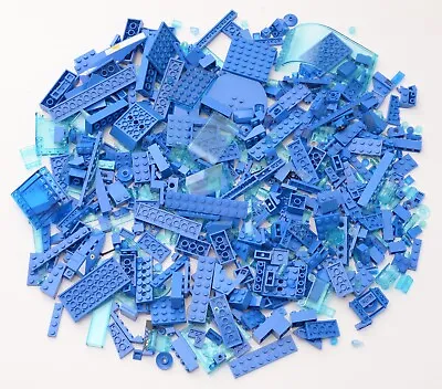 Buy Lego Half A Kilo Blue Bricks And Pieces 500g Mixed Bundle Genuine • 9£
