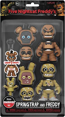 Buy Funko Five Nights At Freddy's FNAF Snaps Springtrap & Freddy 2 Pack Collectibles • 16.95£