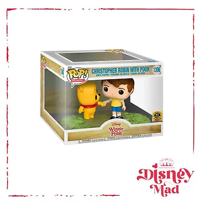 Buy Funko Disney Winnie The Pooh Pop! Moment Christopher Robin With Pooh Vinyl Figur • 60.99£
