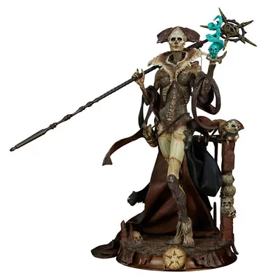Buy COURT OF THE DEAD - Xiall Osteomancers Vision PVC Figure Sideshow • 108.79£