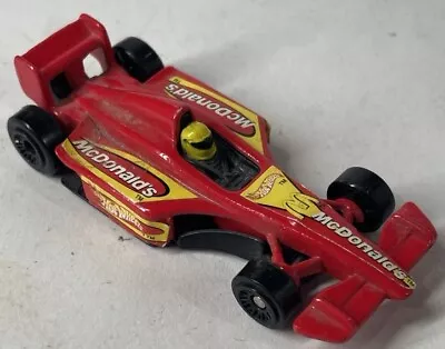 Buy Vintage Hot Wheels Red F1 Race Car McDonalds Diecast 1:64 2001 • 4.99£