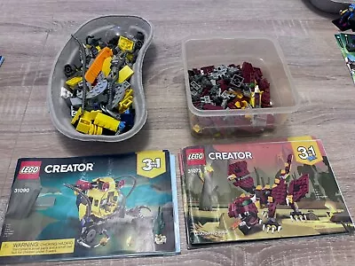 Buy Lego Creator 3 In 1 Set 31090 & 31073 • 0.99£