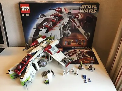 Buy Lego Star Wars 7163 Republic Gunship And Most Mini Figures, Box And Instructions • 250£