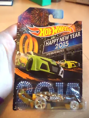 Buy New Sealed CARBONATOR Happy New Year 2015 HOT WHEELS Toy Car Novelty Bottle • 13.99£
