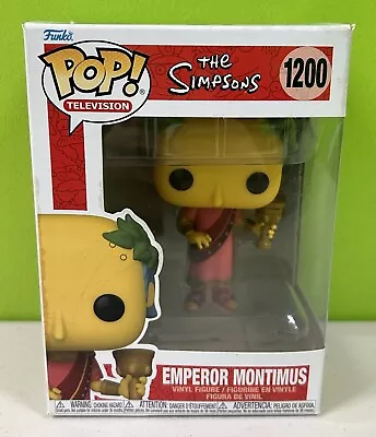 Buy ⭐️ EMPEROR MONTIMUS 1200 The Simpsons ⭐️ Funko Pop Figure ⭐️ BRAND NEW ⭐️ • 17£
