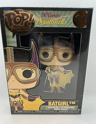 Buy Funko Pop Pin DC Comics Bombshells Batgirl 11 Collectable With Stand NEW UK • 9.99£