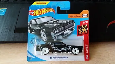 Buy 2019 Hot Wheels - ´68 Mercury Cougar  Black     1/64 Aprox *new* • 10.19£