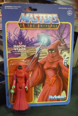 Buy MOTU Shadow Weaver She-Ra Masters Of The Universe Reaction Figure NEW SEALED • 29.99£