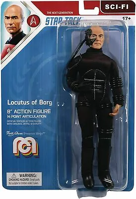 Buy Mego Star Trek The Next Generation LOCUTUS OF BORG 8-inch Action Figure • 14£