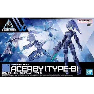 Buy Bandai 30MM EXM-H15B Acerby (Type-B) 1/144 30 Minutes Missions Model Kit • 12£