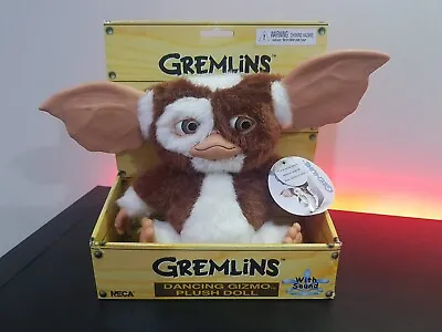 Buy NECA Gizmo Plush Toy Gremlins Singing & Dancing With Sound Mogwai Soft Official • 39.99£