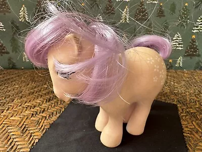 Buy Vintage My Little Pony G1 Blossom 1982 Original Ponies Purple • 15£