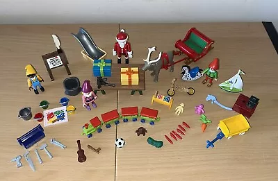 Buy Playmobil 9264 Advent Calendar Santas Workshop Elves Santa Reindeer Sleigh Comp • 16.03£