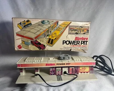 Buy 1970 Mattel Sizzlers Power Pit With Hot Line Adapter Untested In Original Box • 66.55£