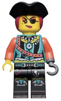Buy LEGO® Vidiyo 43108 Captain DJ Pirate Minifigure Vid037 Bandmates Series 2 NEW • 9.52£