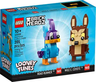 Buy LEGO 51515 Brick Headz Road Runner & Wile E. Coyote • 19.06£