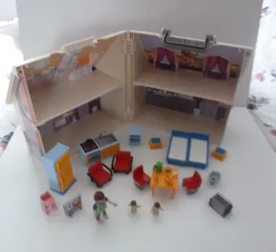 Buy Playmobil 5167 Take Along Dolls House + Figures And Accessories - Bundle • 12.99£
