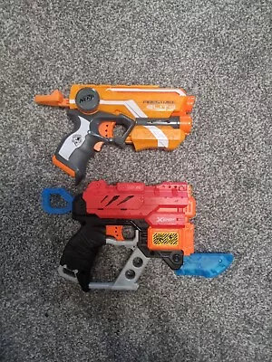Buy Nerf Gun Firestrike With Laser Light + Xshot Gun With Knife DISCOUNTS AVAILABLE • 6.99£