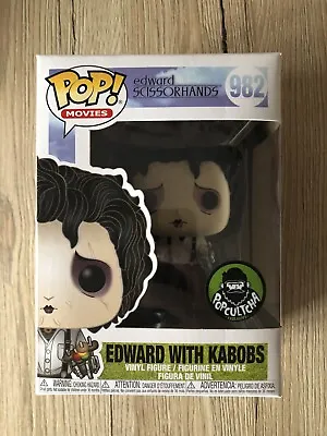 Buy Edward Scissorhands 982 With Kabobs Funko Pop Vinyl Toy Movies Limited Edition • 30£