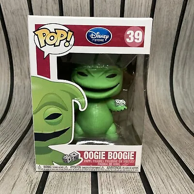 Buy Oogie Boogie Disney Funko Pop #39 Rare Disney Store Box Varient NBC • 19.99£