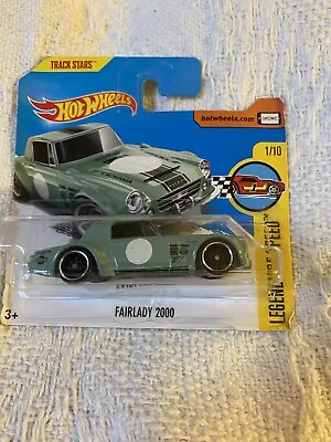 Buy Hot Wheels Datsun Fairlady 2000 Nissan Diecast 1:64 Collectible Toy Car Grey • 5£