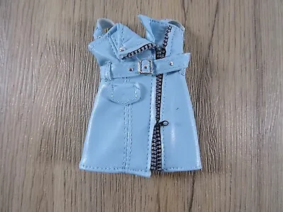 Buy Fashion Fashion Clothing For Barbie Or Similar Doll Top Leather Look Blue (13101) • 7.23£