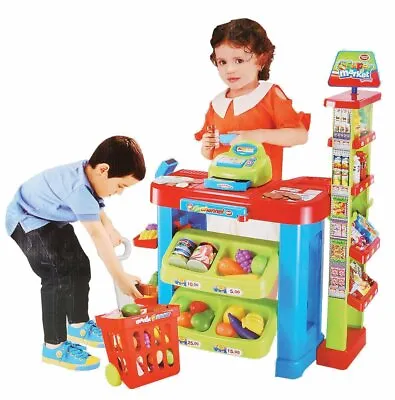 Buy Role Play Kitchen Supermarket Play Set Children's Roleplay Toy Ages 3+ • 44.99£