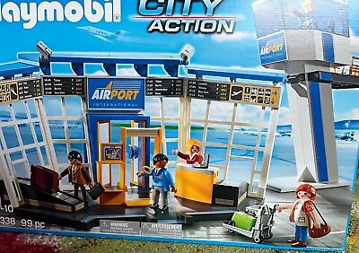 Buy Playmobil Airport Terminal, Tower And Accessories 5338 • 20£