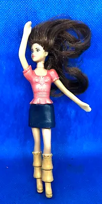 Buy 2014 McDonald's Barbie Doll Figure Toy Set Blue Skirt Pink T-Shirt • 10.29£
